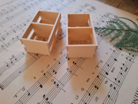 boekenkist 2 stuks