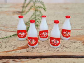 2 x schoolmelk rood etiket