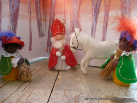 het paard van Sinterklaas materiaalpakket met patroon