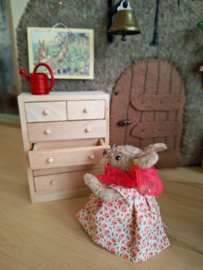 houten ladenkast