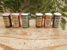 3 cans of HEINZ