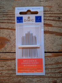 DMC naalden assorti No 5-10