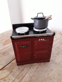 AGA stove red