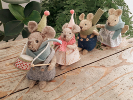 Felt Kit Mouse children with pattern