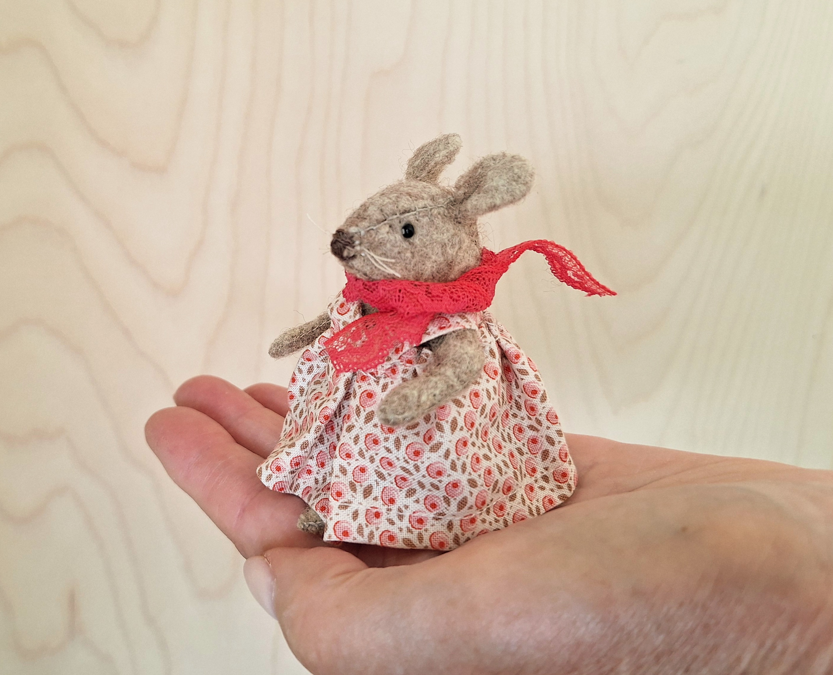 Felt Kit Mouse children with pattern