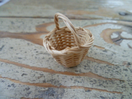 rieten mandje naturel 2,5 cm doorsnee