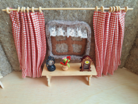 holletje voor de huiskamer  materiaalpakket + patroon