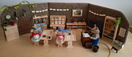 houten ladenkast