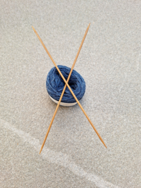 breinaalden 2,5mm, bamboe, 20 cm lang