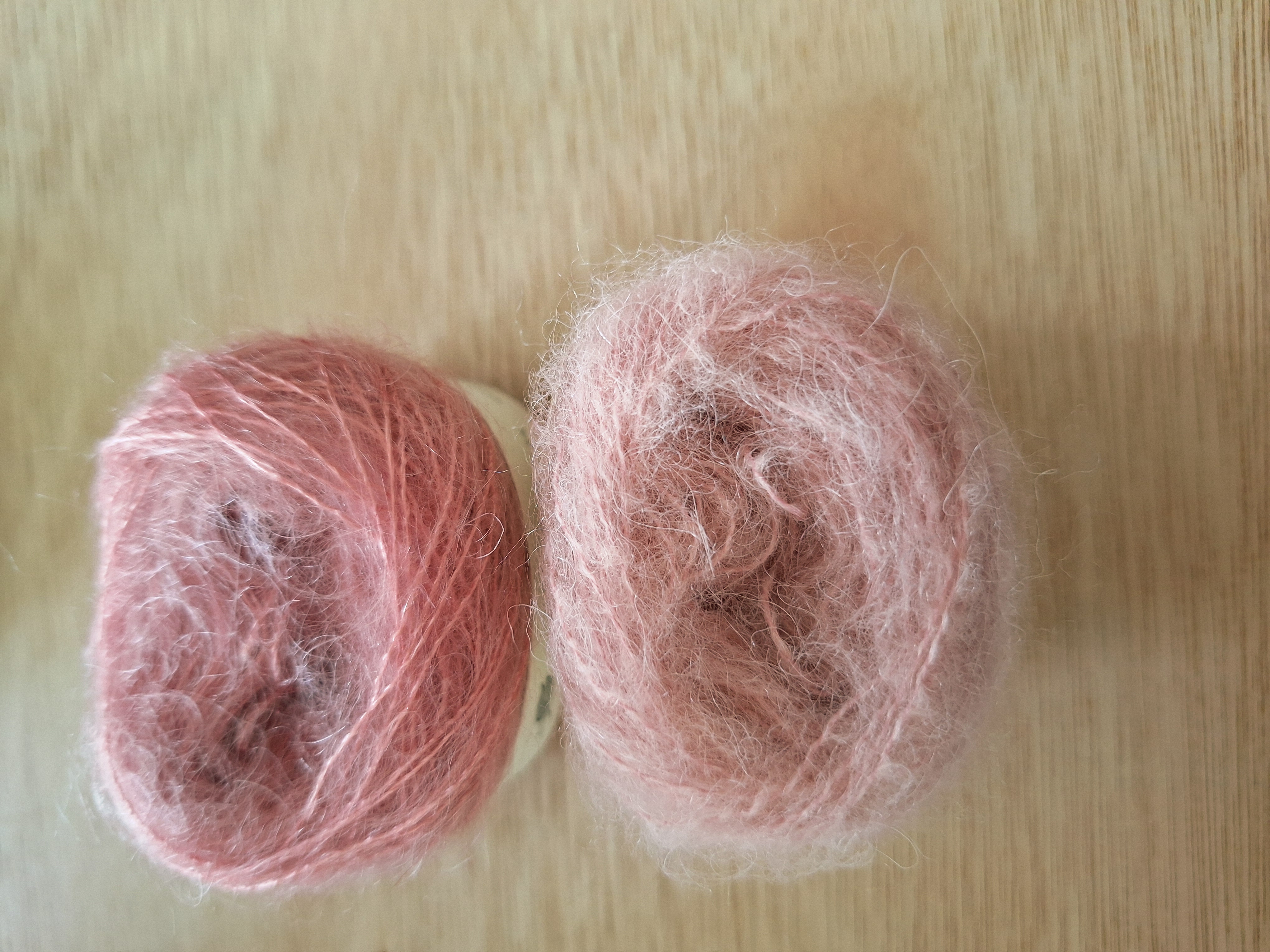 bolletje wol Alpaca - wol lichtroze