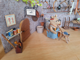 Materiaalpakket "Het holletje van de Werkplaats " incl. patroonboekje