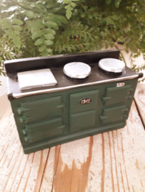 AGA stove dark green