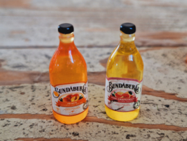 2 flessen limonade rood & geel