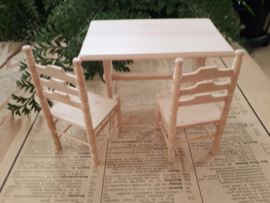 rustic table