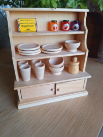 bordje- servies hout