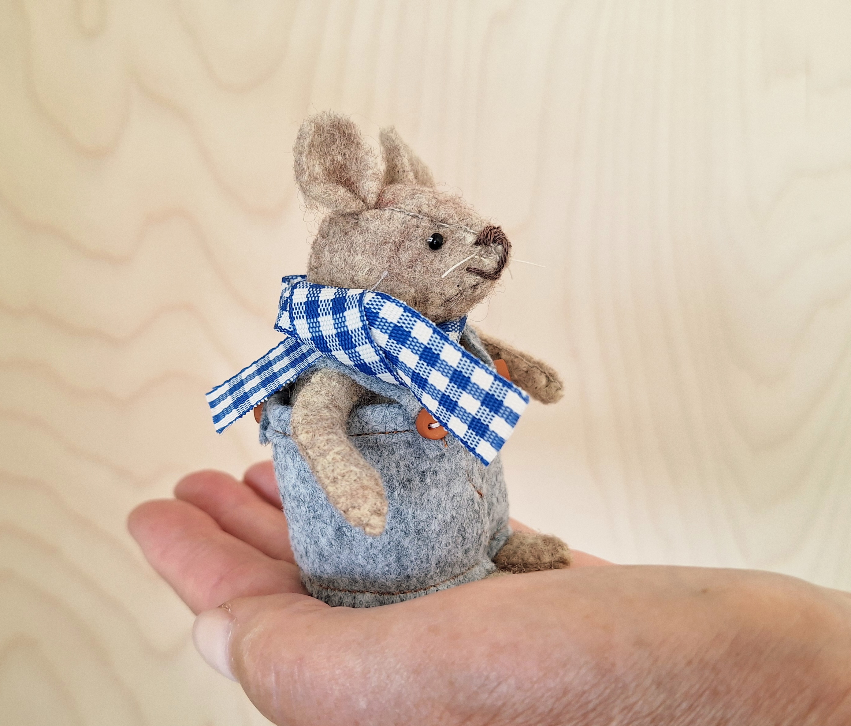 Felt Kit Mouse children with pattern