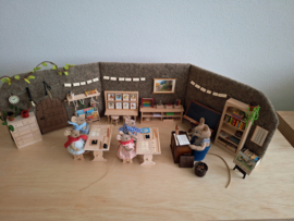 lage schoolkast 4 vakken