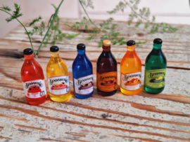6 flessen limonade siroop