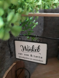 Materiaalpakket "holletje van de winkel" zonder patroon