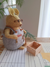 houten kist 4 x 3,5 cm