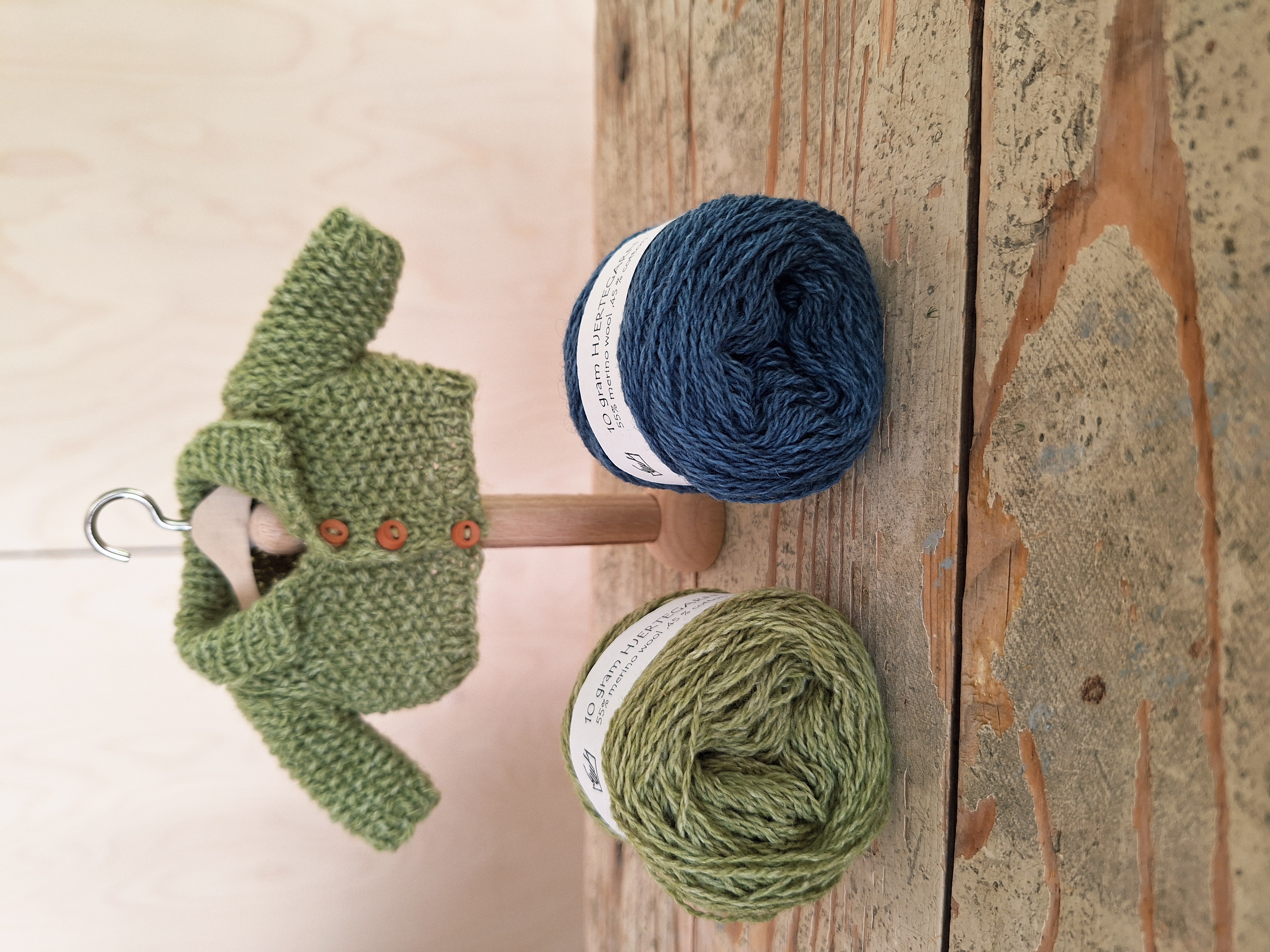 HJERTEGARN groen 10 gram
