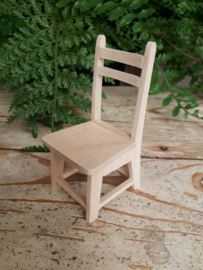 stoel naturel (4x4,5 cm)