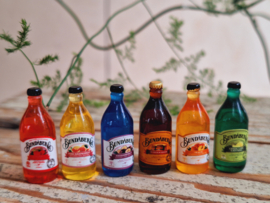 6 flessen limonade siroop
