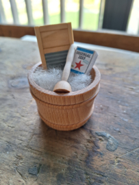wastobbe & wasbord, stamper en ossengalzeep