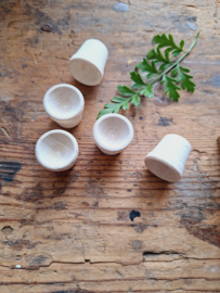 bloempot naturel -ondiep-
