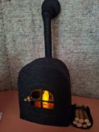 holletje voor de huiskamer  materiaalpakket + patroon
