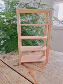 open kast met planken 17 cm