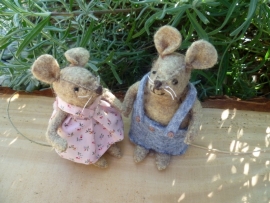 Felt Kit Mouse children with pattern