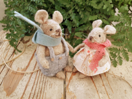 Felt Kit Mouse children with pattern