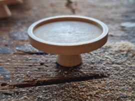 taartschaal etagère hout 4 cm