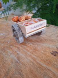 houten krat  -bakkerij- per stuk