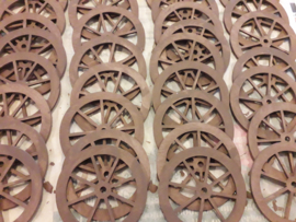 wooden wheel 8 cm
