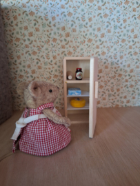 koelkast hout naturel
