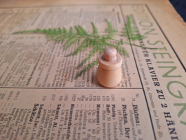 wooden sugar bowl