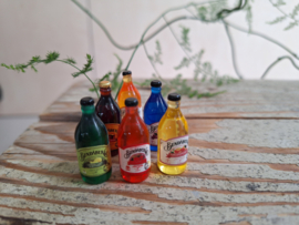 6 flessen limonade siroop