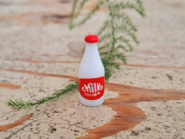 2 x schoolmelk rood etiket