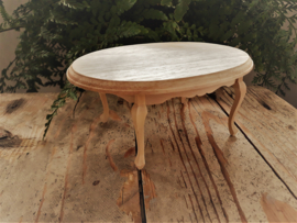 houten tafel ovaal 15 cm