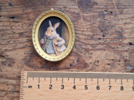 schilderijtje Mr Rabbit