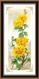 Gele Takken 28x60 cm