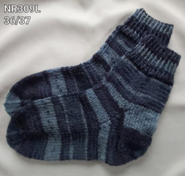 Kleurige sokken maat 36/37 (hoge schacht)