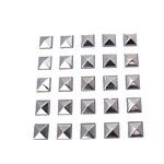 FS Pyramides Plain Silver 7 mm