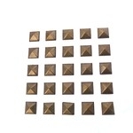 FS Pyramides Plain Bronze 7 mm