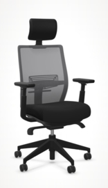 Aloha Active Haworth Bureaustoel met  netweave rug en hoofdsteun ( DEMO )