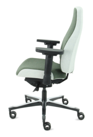 Bureaustoel Therapod X2 Olive 53/Asgrey 40