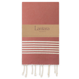Hammam towel Provence - Dark Terracotta - 100X200cm (LANTARA)