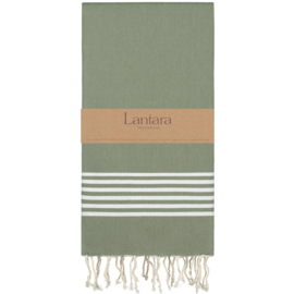 Hammam Towel  Provence - Olive green - 100X200cm (LANTARA)